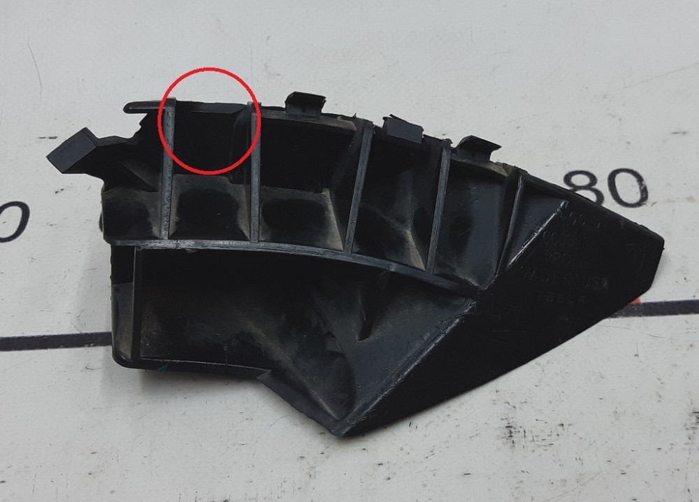 Направляющая крыла переднего левая (ракушка) с повреждением Tesla model S, model S REST 1095495-00-A Киев - изображение 1