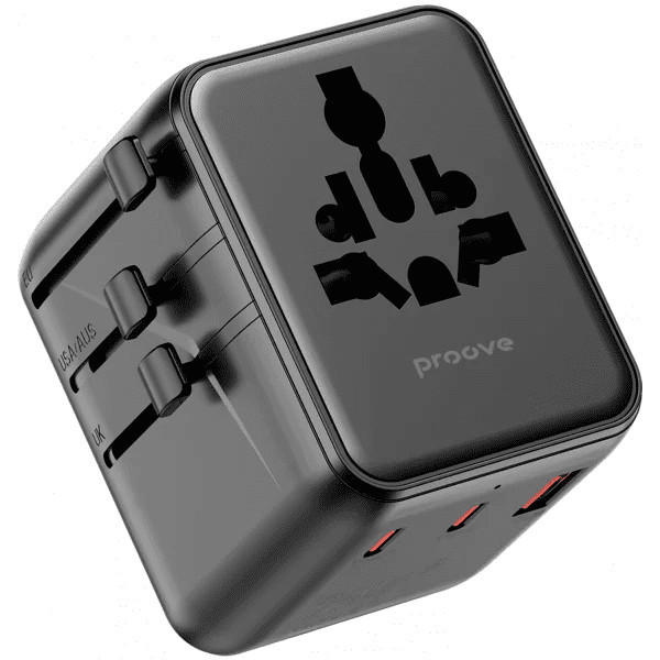 Мережевий перехідник Proove Trip 25W Black (TATL25310001) Харків - зображення 4