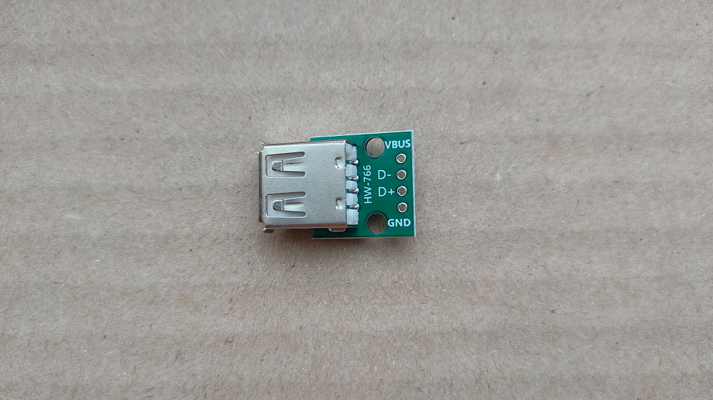 Разъем USB типа A (мама) на плате Бориспіль - зображення 5