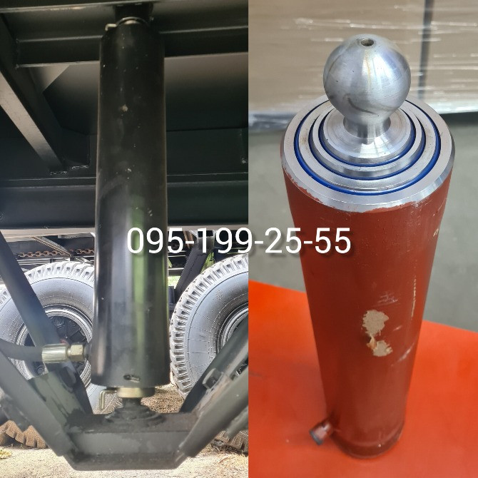 Гідроциліндр ГЦТ1-3-17-1350 причепа 2ПТС-4 Дніпро - зображення 1