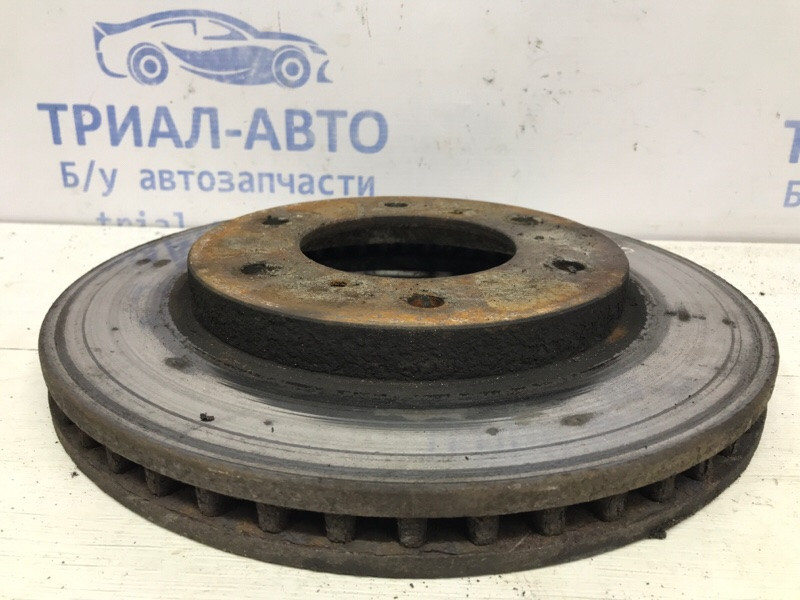 Диск тормозной передний Mitsubishi L200 KB 2.5 ДИЗЕЛЬ 4D56U 2006 (б/у) Київ - зображення 3