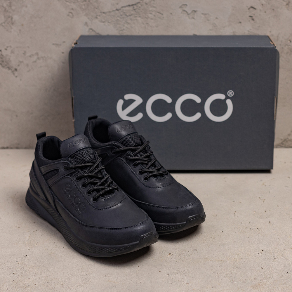 Мужские кожаные кроссовки  Е-series Natural Motion Black Киев - изображение 6