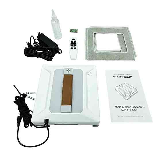 Робот для мойки окон Grunhelm GRH-F18-02W 72 Вт белый Киев