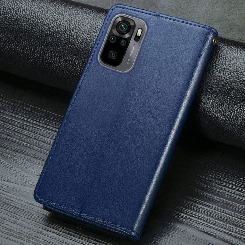 Кожаный чехол-книжка GETMAN Gallant (PU) для Xiaomi Redmi Note 10 / Note 10s Херсон - зображення 6