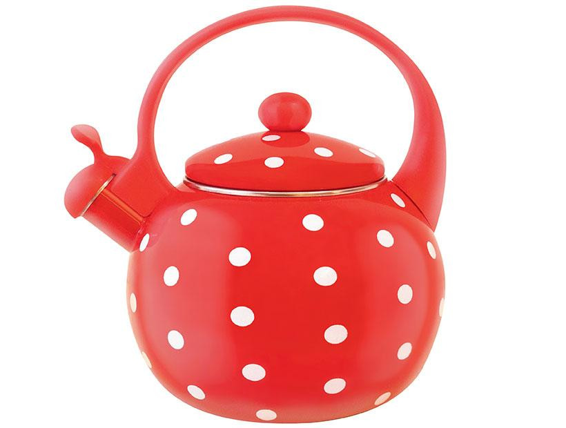 Чайник емальований з свистком 2,2 л Red Zauberg FT-7-25-L 79862 Киев - изображение 1