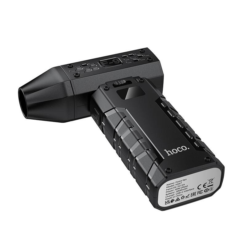 Уценка Портативный турбовентилятор Hoco HX67 Force fan Херсон - зображення 7