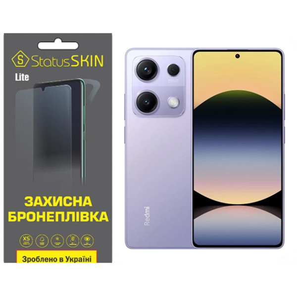 Поліуретанова плівка StatusSKIN Lite для Xiaomi Redmi Note 14S  Глянцева (Код товару:40414) Харьков - изображение 1