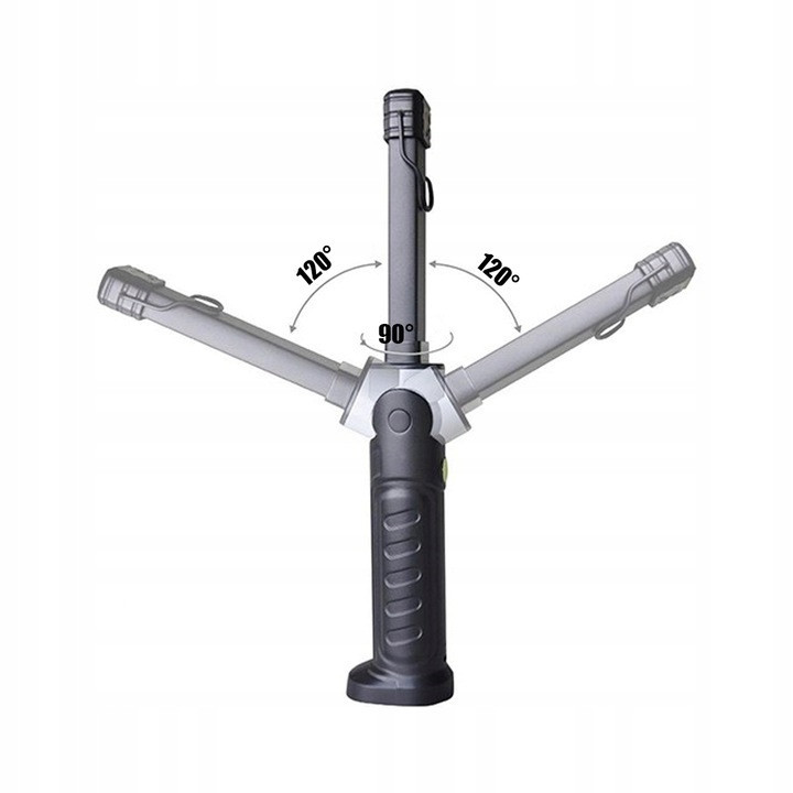 Аккумуляторный светодиодный фонарь 8+1 (LED) PROTESTER SMD-LED Харьков - изображение 3