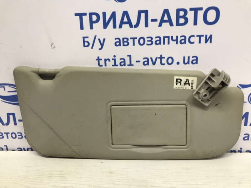 Козырек солнцезащитный правый Nissan Qashqai J11 1.5 DIESEL K9K 2013 (б/у) Київ - зображення 1