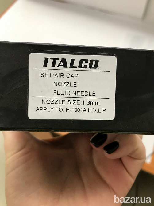 Сопло 1,3мм для краскопульта H-1001A ITALCO NS-H-1001A-1.3 Харків - зображення 3
