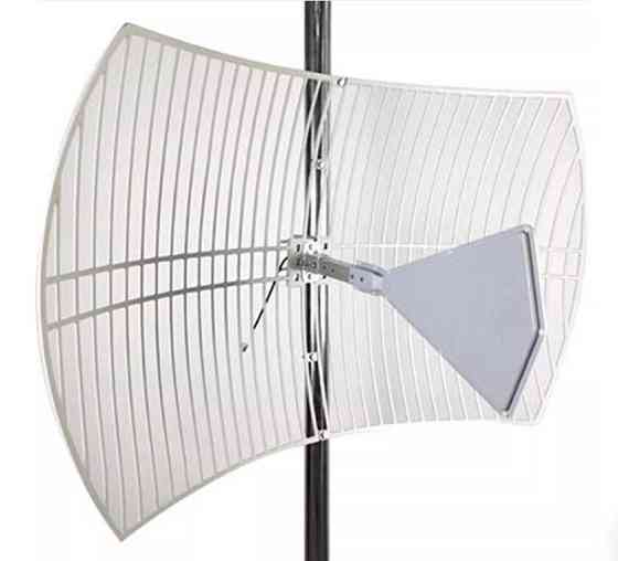 Антенна секторная параболическая 5G 4G 3G 2G 600-6500MHz 25dBi, до 100W, N-female Дніпро