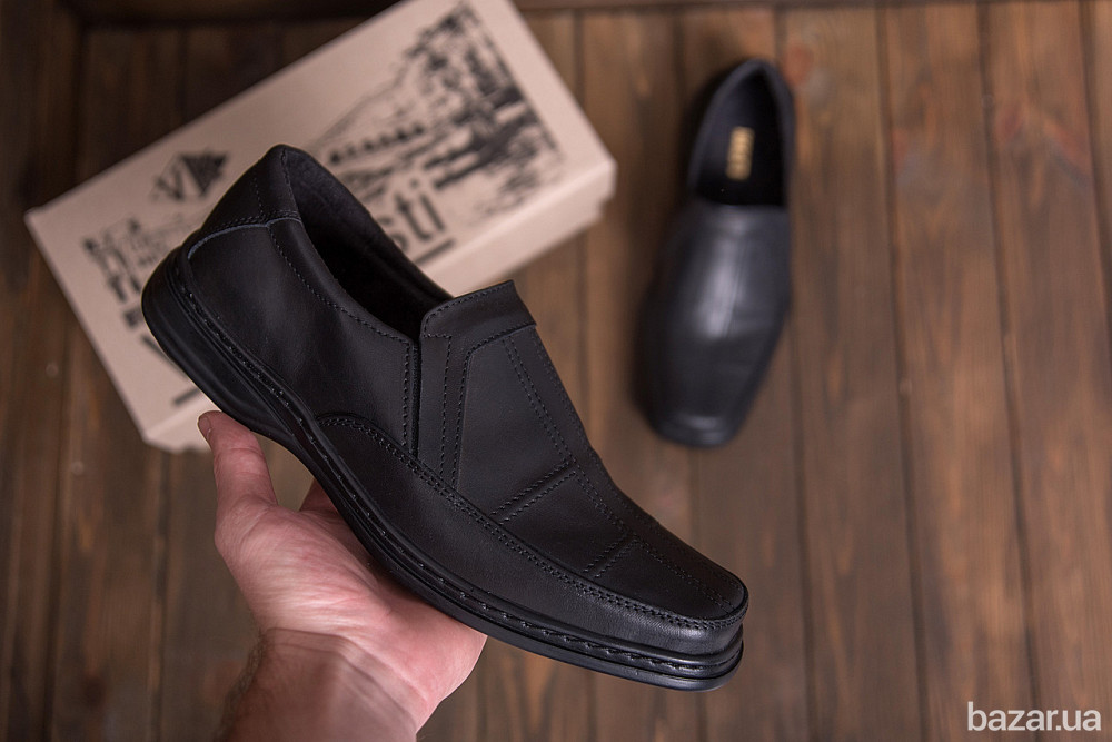 Мужские кожаные туфли  Leon Clasic shoes Київ - зображення 9