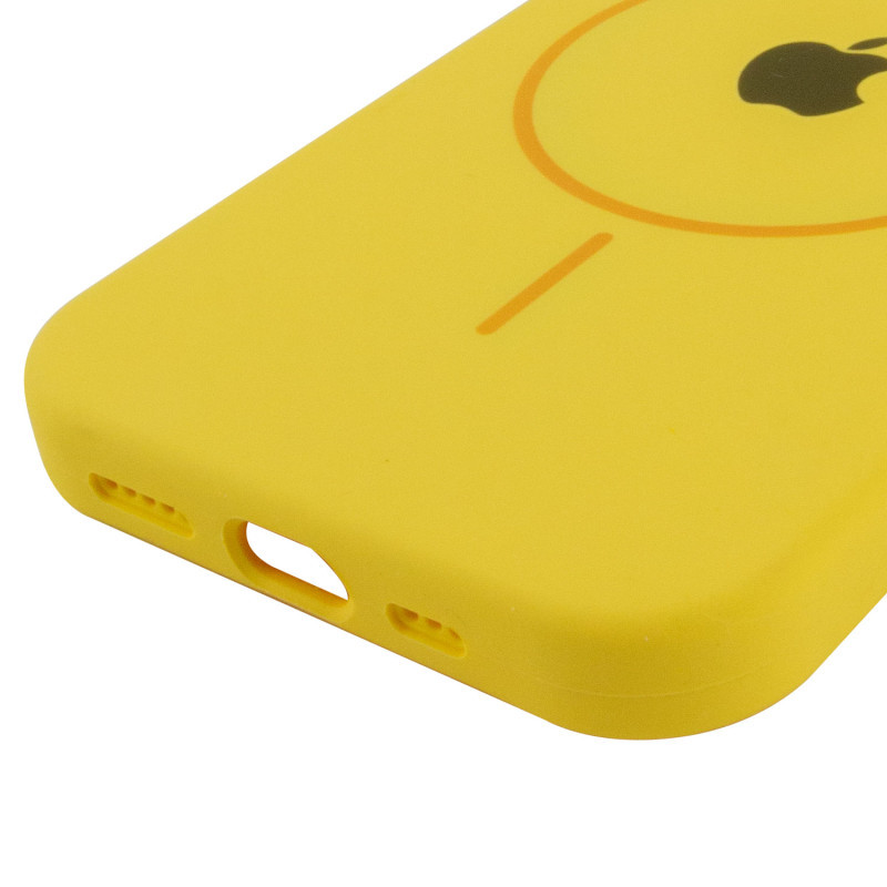 Чехол Silicone Case Full Protective (AA) with MagSafe для Apple iPhone 15 Plus (6.7") Херсон - изображение 5
