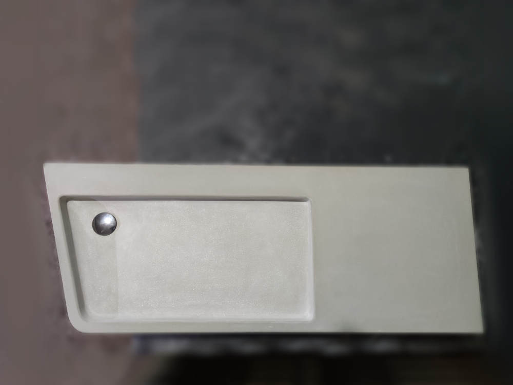 Умывальник квадратный, прямоугольный, бетонный белый серый под заказ лофт изготовление раковина мойк Одесса - изображение 2