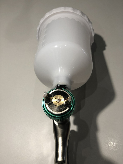 Краскопульт профессиональный HVLP ВП бачок 600мл, 1,4мм TOPTUL KANA14N6 Харків - зображення 5