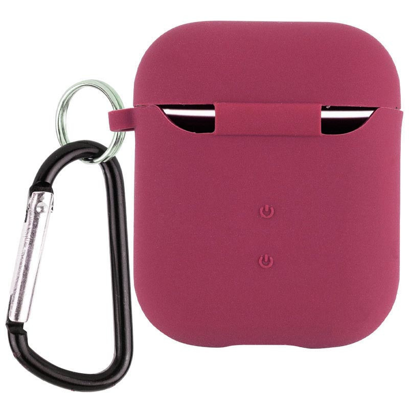 Силиконовый футляр с микрофиброй для наушников Airpods 1/2 Херсон - изображение 2