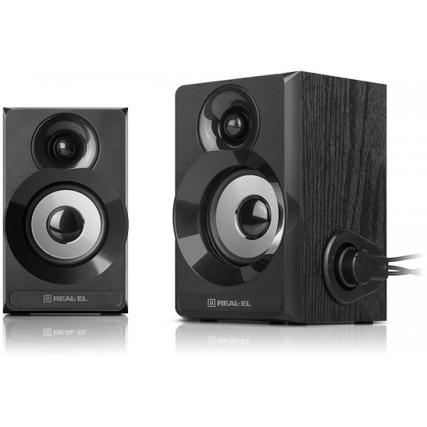 Акустична система REAL-EL S-200 Black (EL121200008) (Код товару:31076) Харків - зображення 3