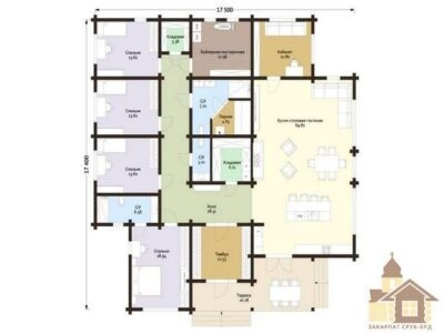 Купити зруб за індивідуальним проектом від Закарпат Зруб-Буд — еко дерев’яні будинки для сім’ї Одеса - зображення 7