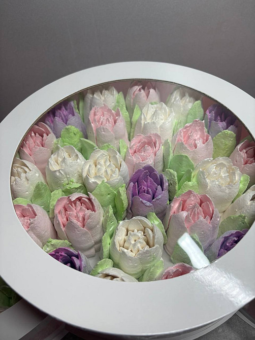 Зефірні букети, квіти, зефір на замовлення, зефирные букеты, зефир Київ - зображення 5