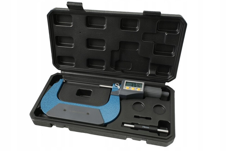 Микрометр 75-100 мм цифровой PROTESTER 5202-100 Харків - зображення 12