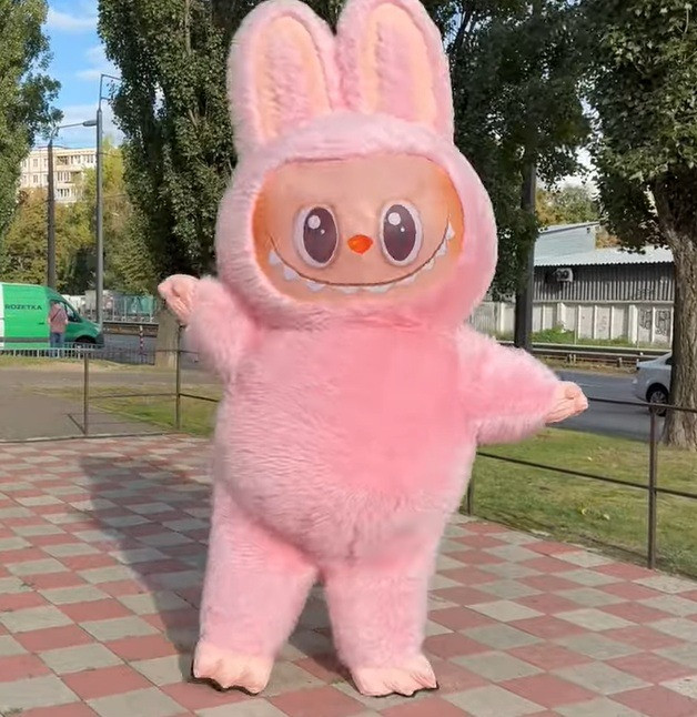 Костюм аниматору Лабуба для развлечения детей, взрослых Київ - зображення 5