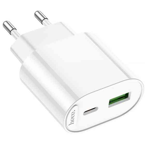 СЗУ Hoco C109A Fighter PD20W+QC3.0 (1USB-A/1C) Херсон