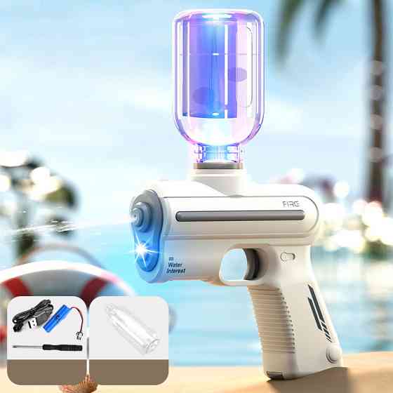 Водный аккумуляторный пистолет Water Gun 9007B (200ml) with lithium battery Херсон