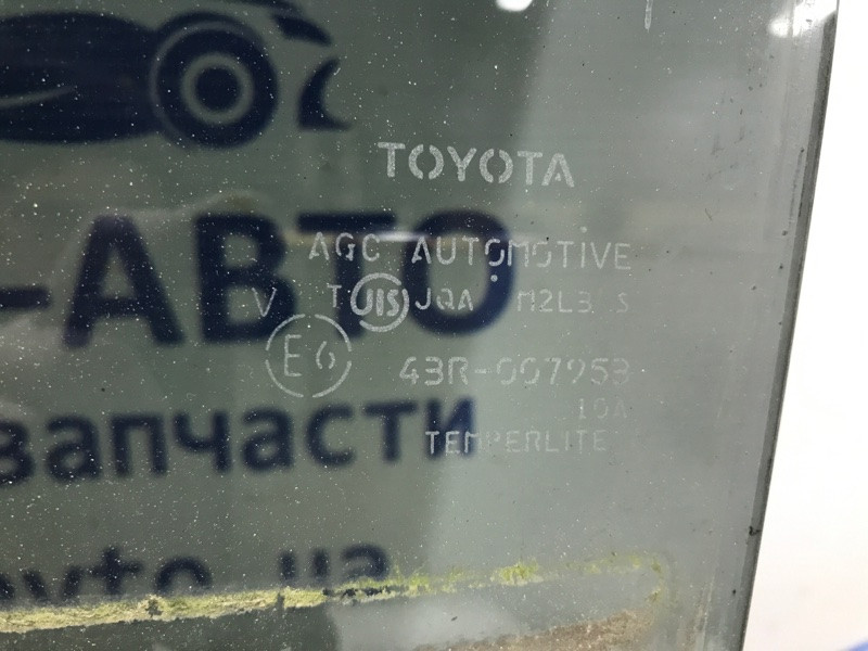 Стекло двери заднее левое Toyota RAV 4 A30 2.2 DIESEL 2ADFTV 2005 (б/у) Київ - зображення 3