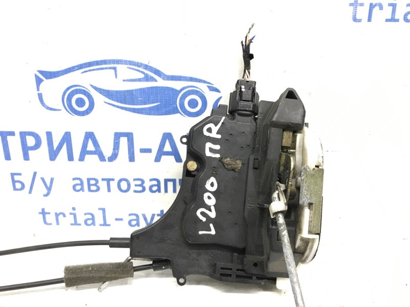 Замок двери передний правый Mitsubishi L200 KB 2.5 ДИЗЕЛЬ 4D56U 2006 (б/у) Київ - зображення 2