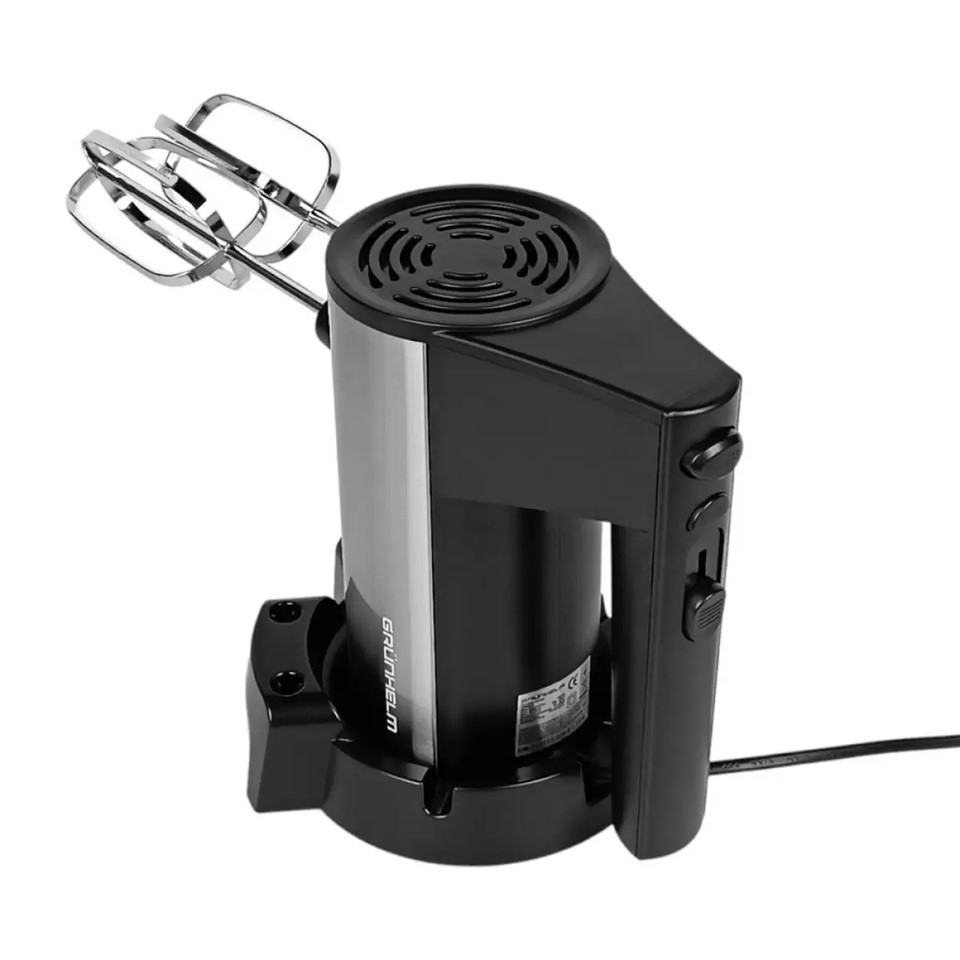 Миксер ручной Grunhelm GRM629 400 Вт серебристый Київ - зображення 3