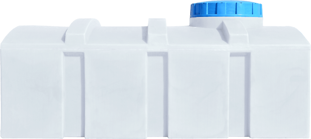 Емкость 1000 л квадратная ГК ПБ белая Київ - зображення 2