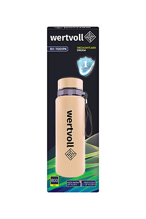 Термос WERTVOLL "DREAM" 800 мл SS Digital Sensor t °C розовый RX-7001PK Харків - зображення 8