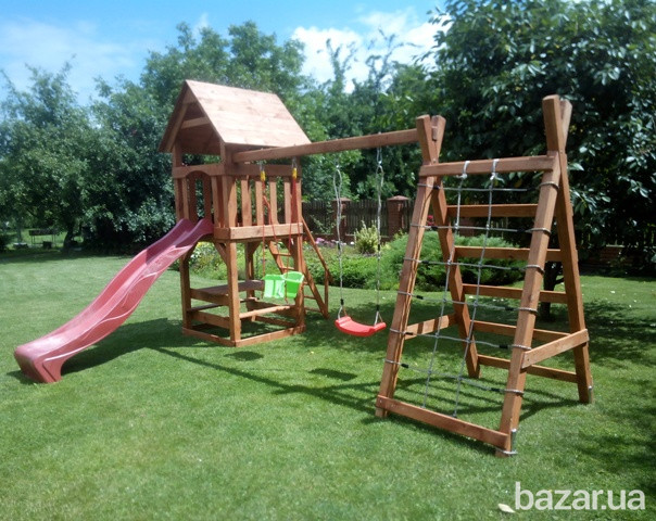 Детский комплекс "Большая игра" деревянный Київ - зображення 2
