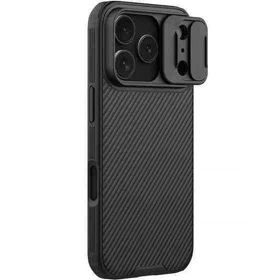 Карбоновая накладка Nillkin CamShield Pro Magnetic для Apple iPhone 17 Pro Max (6.9") Херсон
