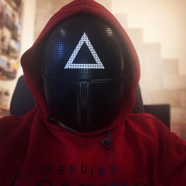 Маска Треугольник из Игра в кальмара squid game Київ - зображення 11