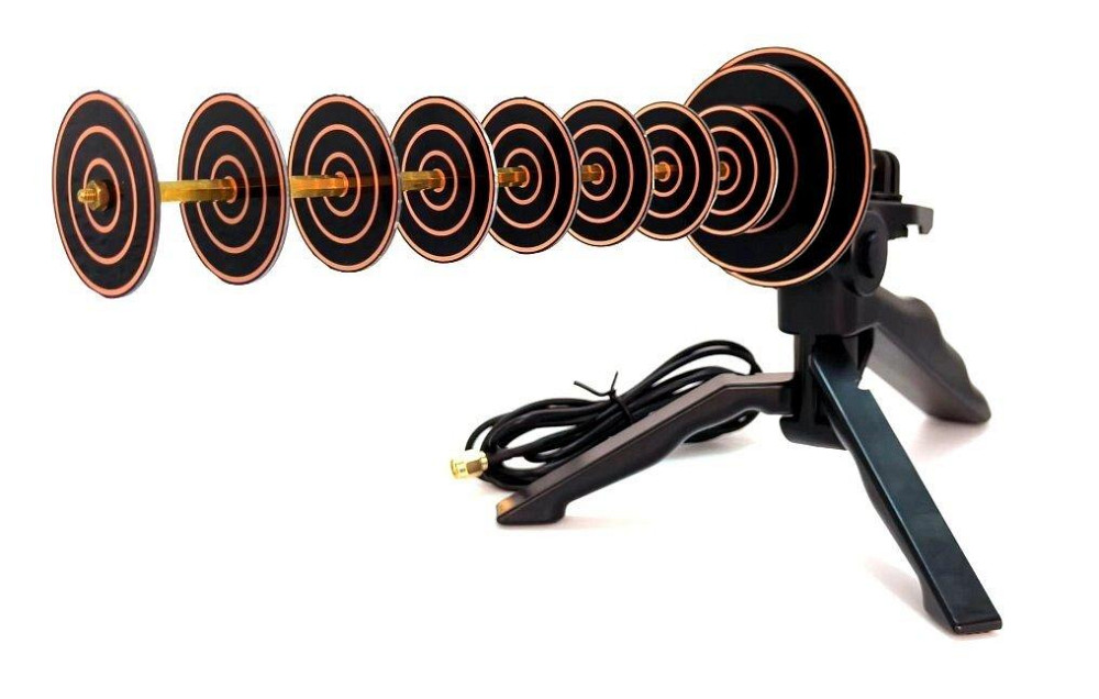 Антенна 2400-2600MHz 16dBi, до 30W, кабель 2 м RP SMA, направленная, дальнего действия (10831) Днепр - изображение 2