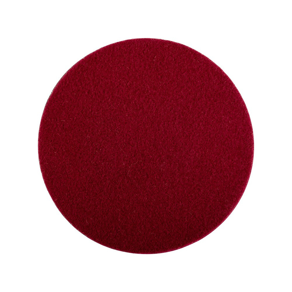 Круг полировочный MASTERTOOL на липучке из натурального войлока мягкий влагостойкий 6 мм Ø 100 мм на Харків - зображення 5