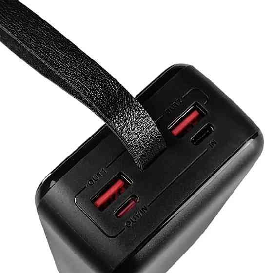 Повербанк Power bank Grunhelm GP-30BQC 30000 mAh черный Киев