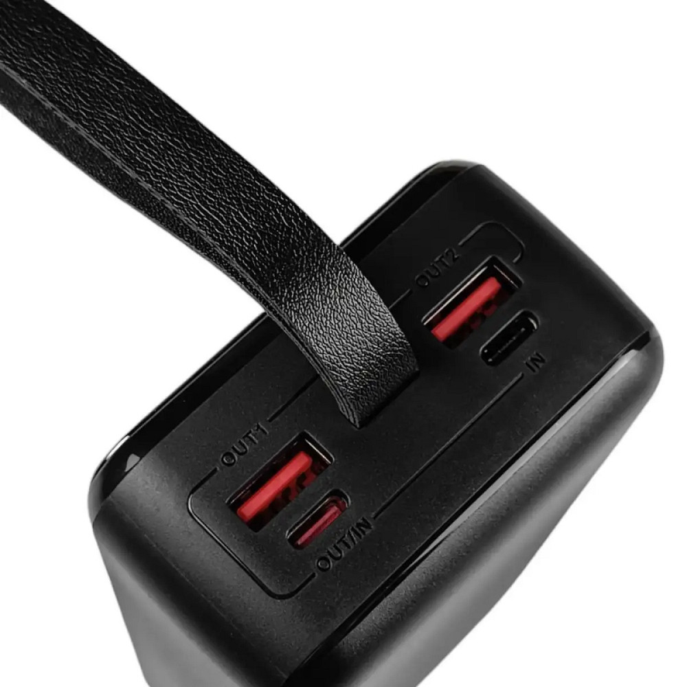 Повербанк Power bank Grunhelm GP-30BQC 30000 mAh черный Киев - изображение 5