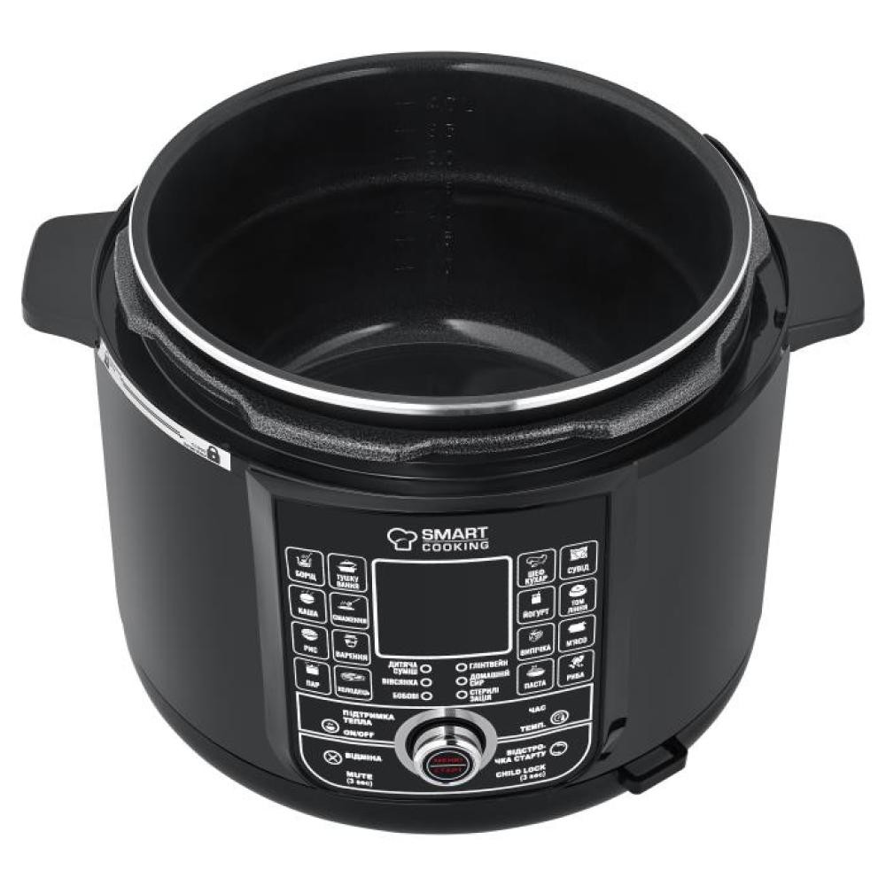 Мультиварка-скороварка Rotex REPC79-B 900 Вт черная Київ - зображення 7