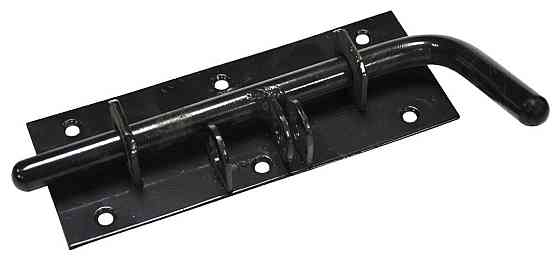 Засов дверной ГОСПОДАР 180х70 мм крашеный 92-0341 Харьков