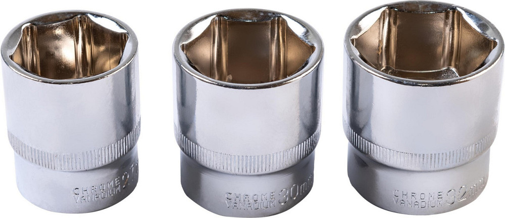 Набор инструментов ТИТУЛ ½"&TORX 32 шт 8-32 мм Е10-Е18 CrV кейс 78-6032 Харків - зображення 4