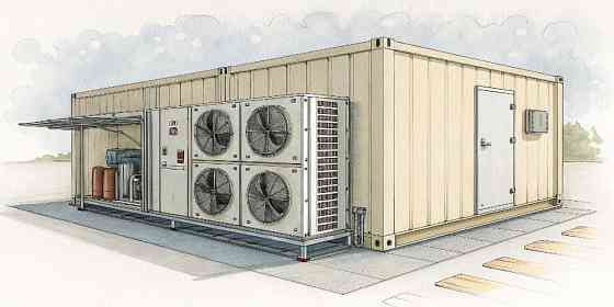 Холодильна камера, морозильна камера, шокова заморозка - промислові Київ