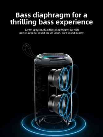 Колонка портативная Bluetooth T&G TG656 blue синяя Київ