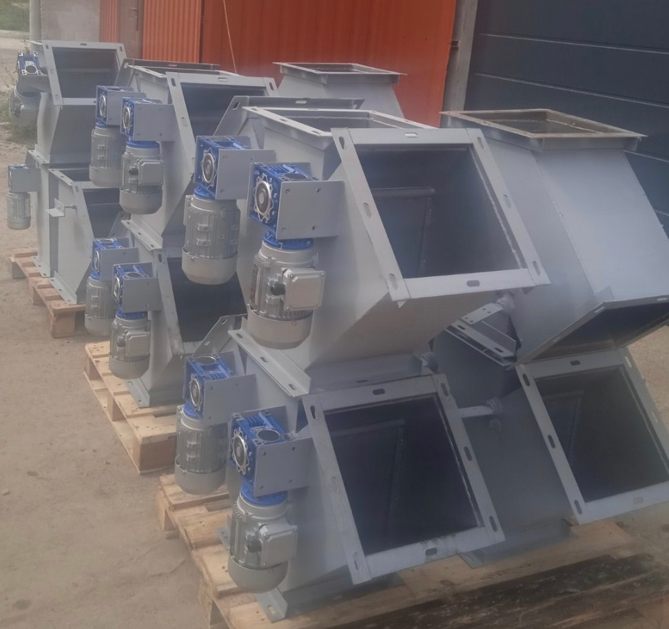 Клапан перекидной маятниковый   дракон на 3 выхода ф400 Київ - зображення 4