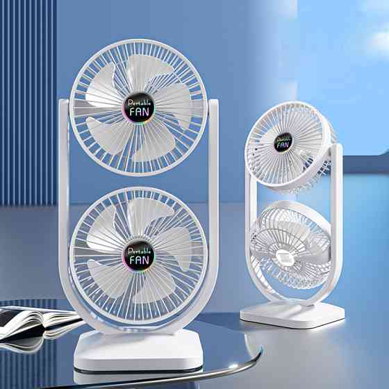 Настольный вентилятор S30 Dual-Fan 3000mAh Херсон