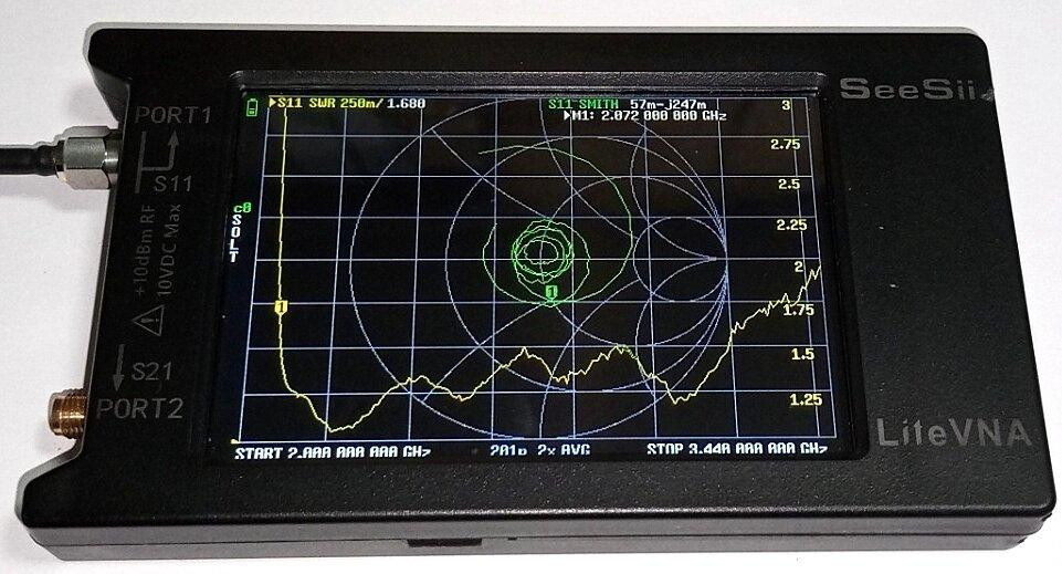 Антенна спиральная 2070-3210MHz 13dBi, до 50W, правосторонняя RHCP, 5-витковая, SMA-female (83185) Дніпро - зображення 2