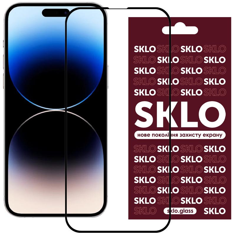 Защитное стекло SKLO 3D для Apple iPhone 15 Plus / 16 Plus (6.7") Херсон - изображение 1