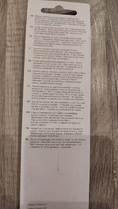 Перо з нержавіючої сталі, чорнила синього кольору, стираються Киев - изображение 2