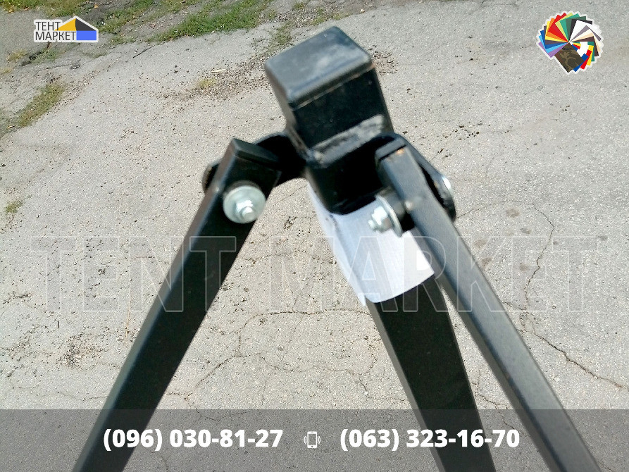 Намет 4.5х3.0 розсувний трансформер з міцним стальним каркасом. Шатри палатки розсувні виготовлення Запорожье - изображение 8